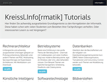 Tablet Screenshot of kreissl.info